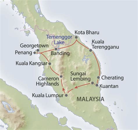 malaysia rundreise